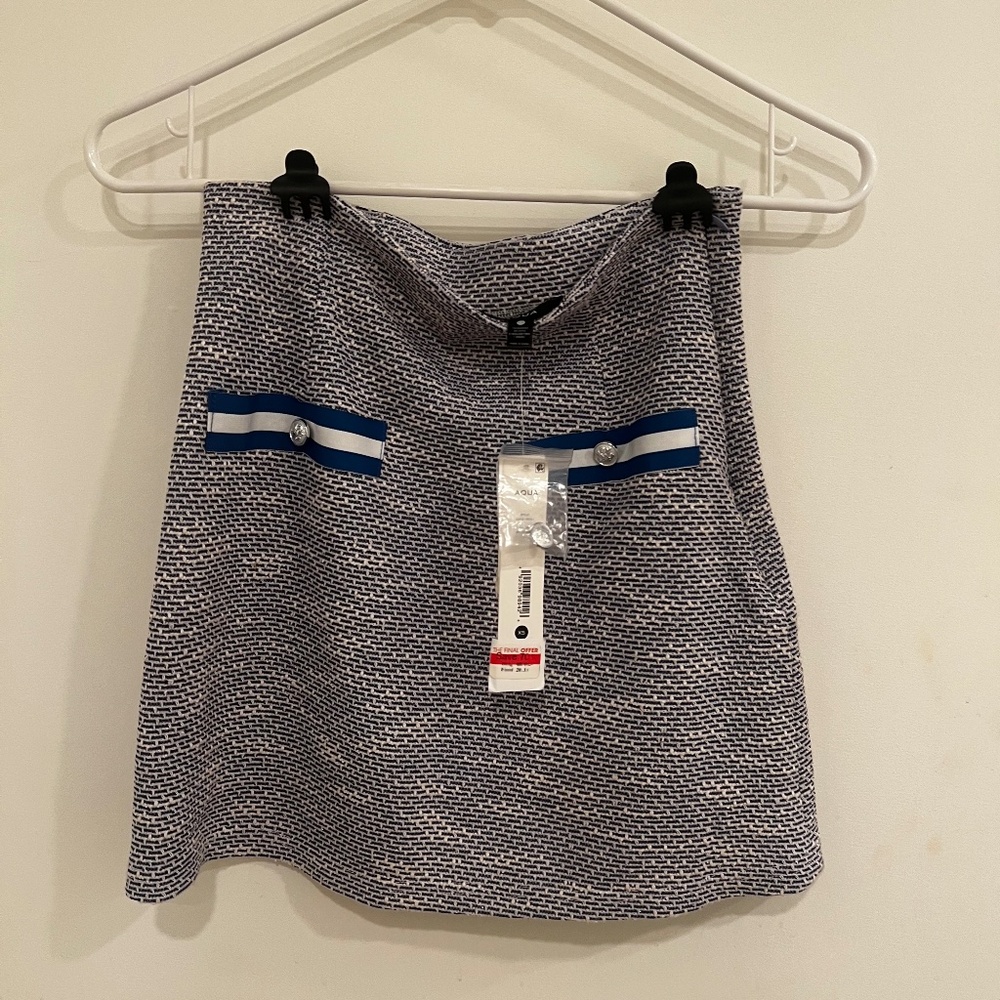 Mini Skirt with Matching Top